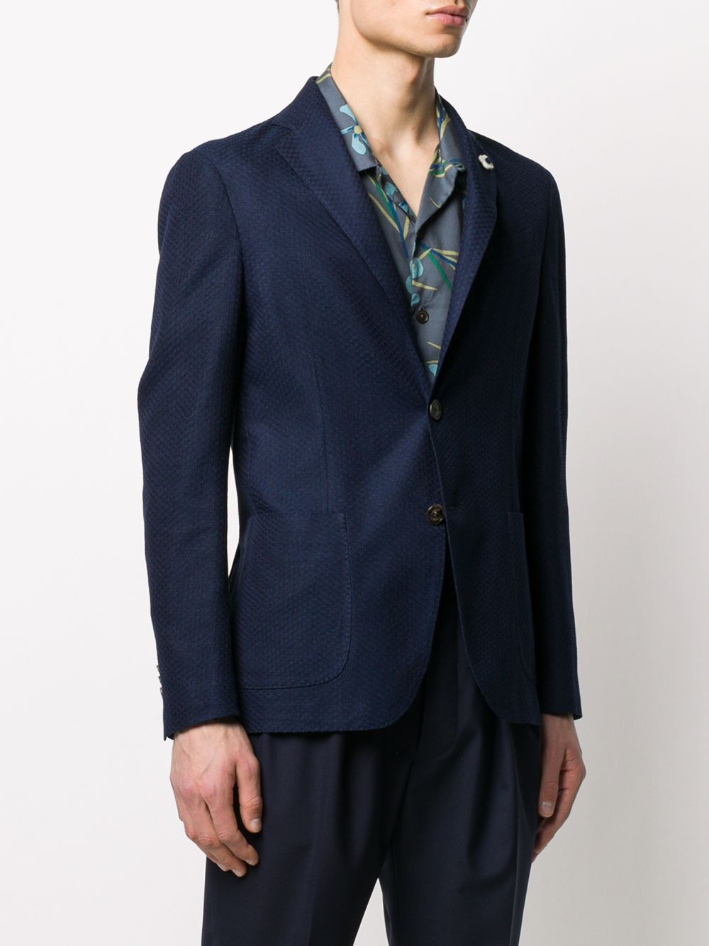 Lardini Jackets Black EILKJ1EEI54041850 (LARDINI / ブレザー・ジャケット ) | LARDINI (ラルディーニ)(2)
