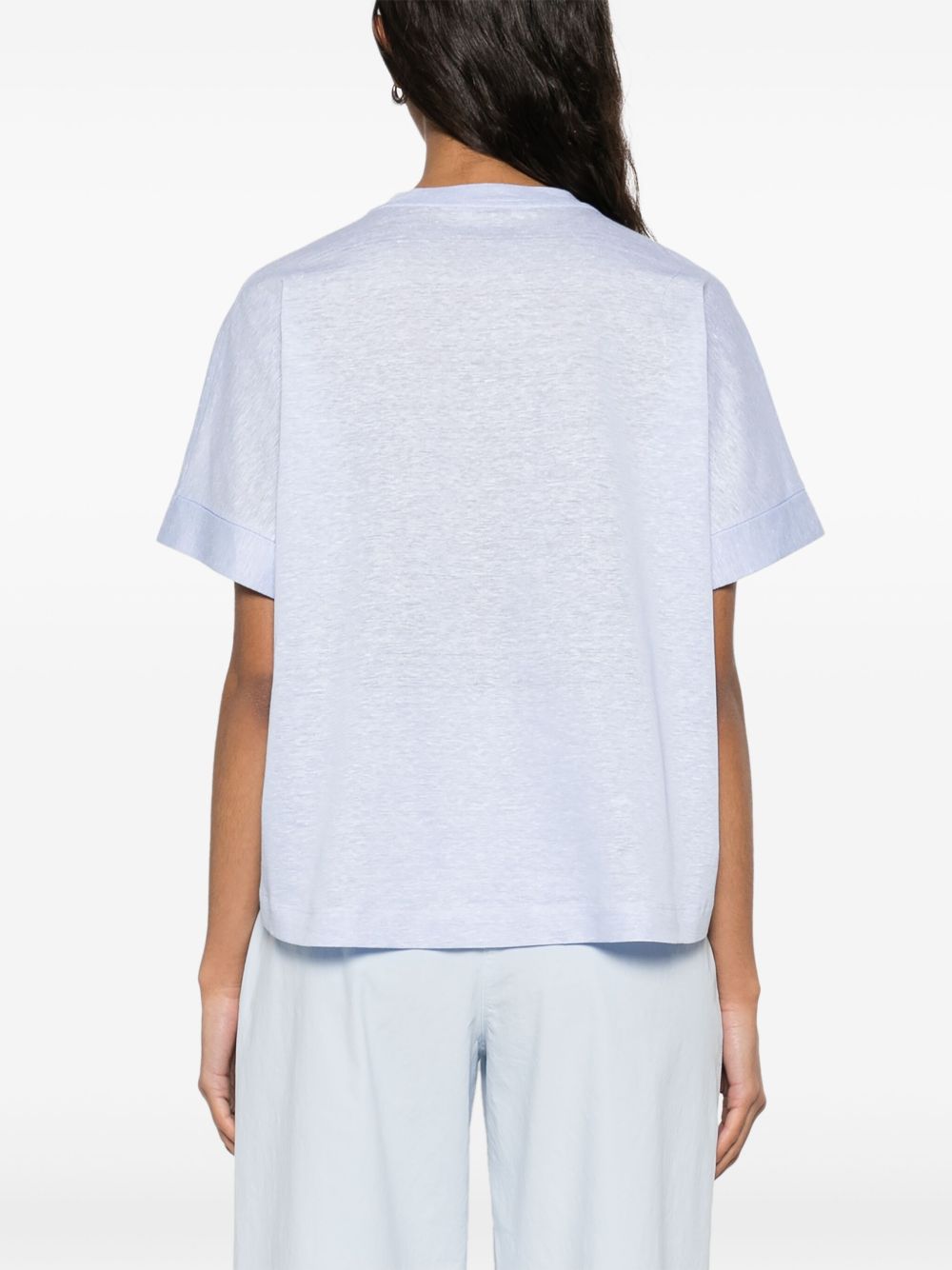 Peserico T-shirts and Polos Clear Blue S06291J003036980 (PESERICO / Tシャツ・カットソー ) | PESERICO (ペセリコ)(1)
