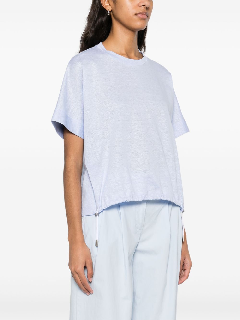 Peserico T-shirts and Polos Clear Blue S06291J003036980 (PESERICO / Tシャツ・カットソー ) | PESERICO (ペセリコ)(2)