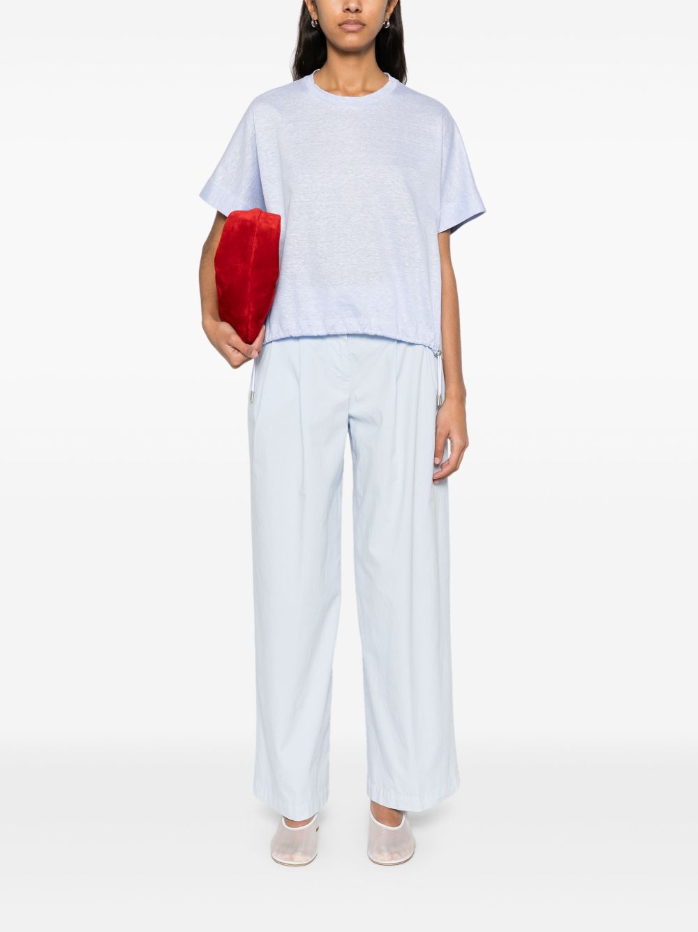 Peserico T-shirts and Polos Clear Blue S06291J003036980 (PESERICO / Tシャツ・カットソー ) | PESERICO (ペセリコ)(3)