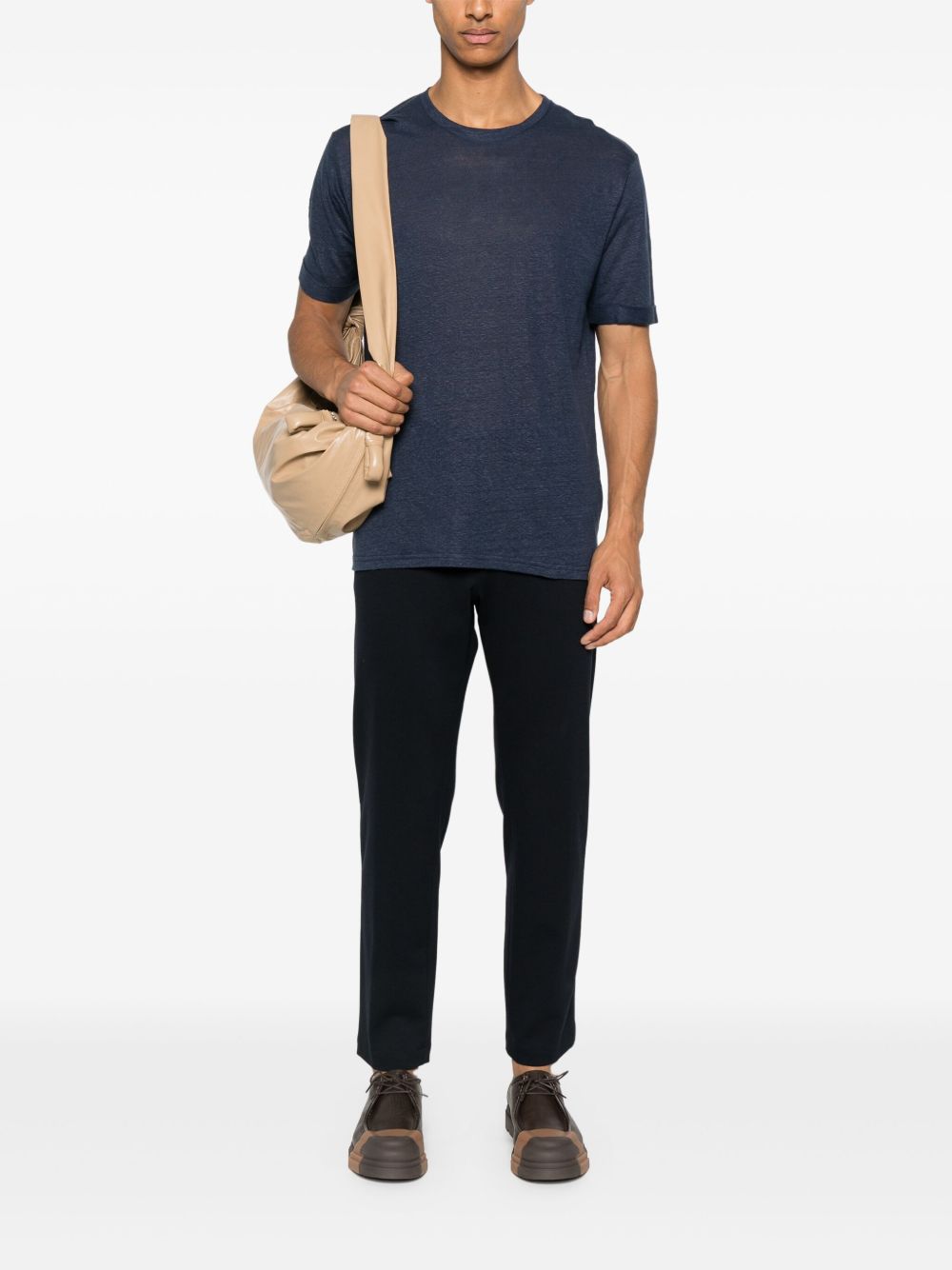Officina36 Trousers Blue 0250409541OMEGABLU (OFFICINA36 / パンツ ) | OFFICINA36 (オフィチーナ トレンタセイ)(5)