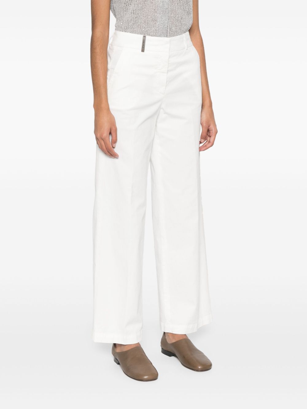 Peserico Trousers White P04736T302481002 (PESERICO / パンツ ) | PESERICO (ペセリコ)(4)