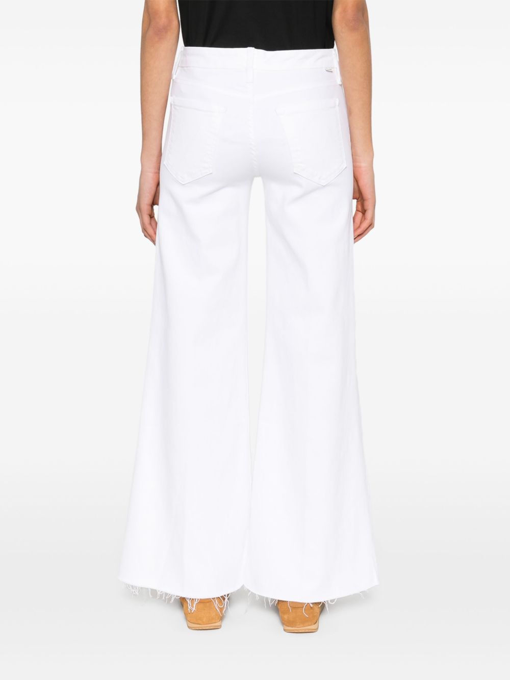 Mother Jeans White 1445753THEROLLERFRAYFOT (MOTHER / ジーンズ ) | MOTHER (マザー)(2)