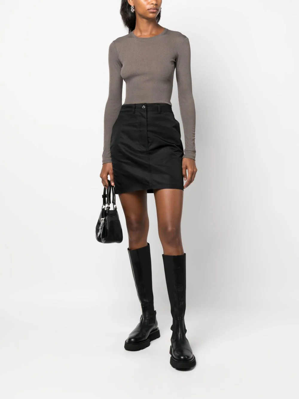 NANUSHKA Shirts Grey NW23PFTP01297GREY (Nanushka / シャツ・ブラウス ) | Nanushka (ナヌーシュカ)(1)