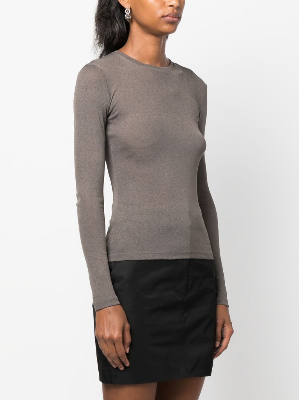 NANUSHKA Shirts Grey NW23PFTP01297GREY (Nanushka / シャツ・ブラウス ) | Nanushka (ナヌーシュカ)(2)