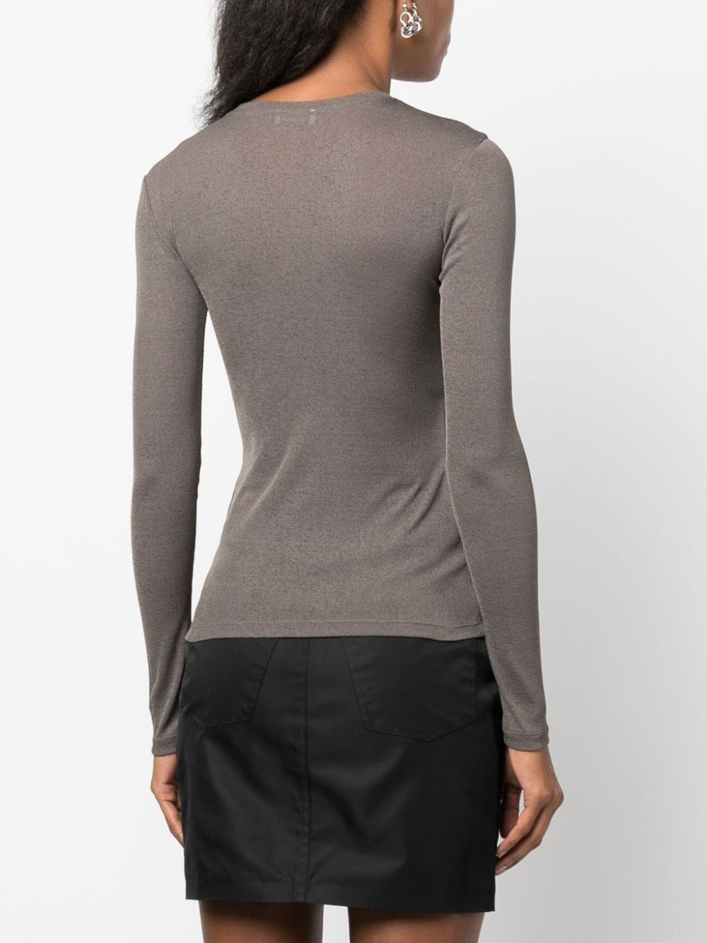 NANUSHKA Shirts Grey NW23PFTP01297GREY (Nanushka / シャツ・ブラウス ) | Nanushka (ナヌーシュカ)(3)