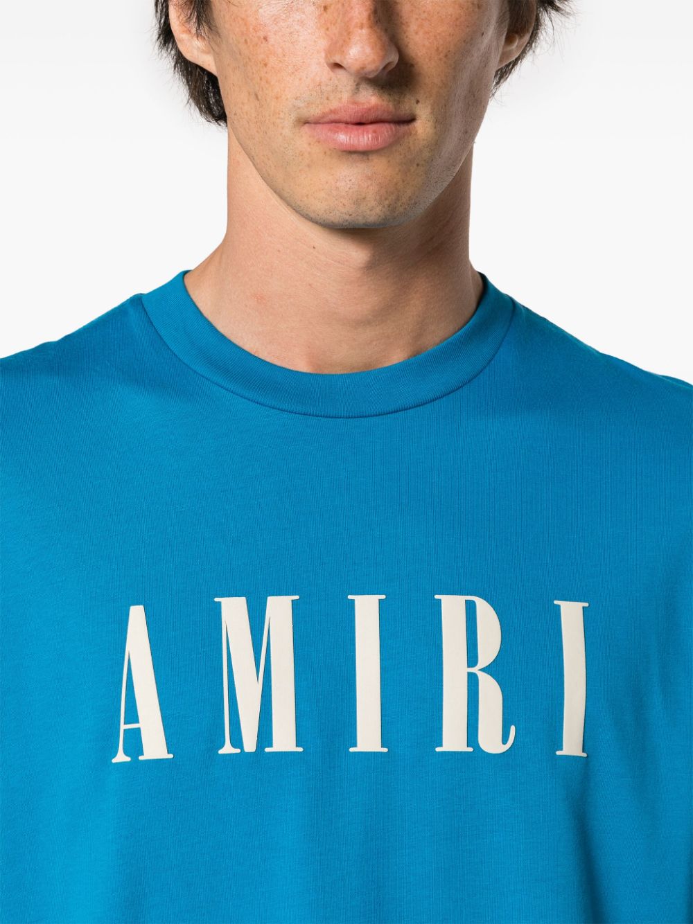 Amiri T-shirts and Polos Clear Blue PS24MJL036420 (AMIRI / Tシャツ・カットソー ) | AMIRI (アミリ)(4)