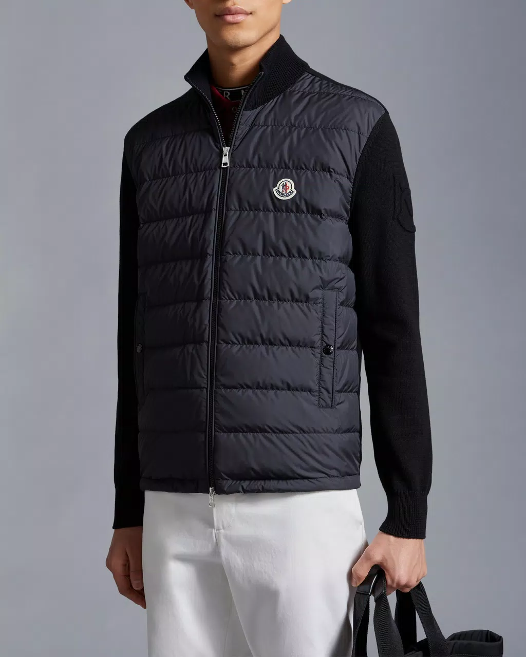 Moncler Sweaters Black J10919B00020M1115999 (Moncler / ニット・セーター・カーディガン ) | Moncler (モンクレール)(1)