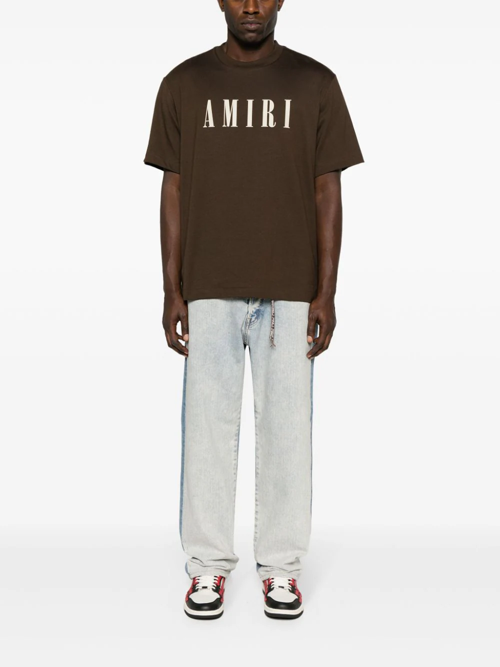 Amiri T-shirts and Polos Brown PS24MJL036210 (AMIRI / Tシャツ・カットソー ) | AMIRI (アミリ)(1)