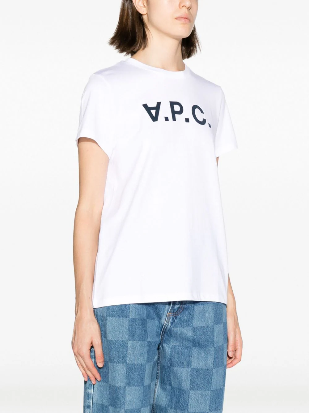A.P.C. T-shirts and Polos White COBQXF26588IAK (A.P.C. / Tシャツ・カットソー ) | A.P.C. (アーペーセー)(2)
