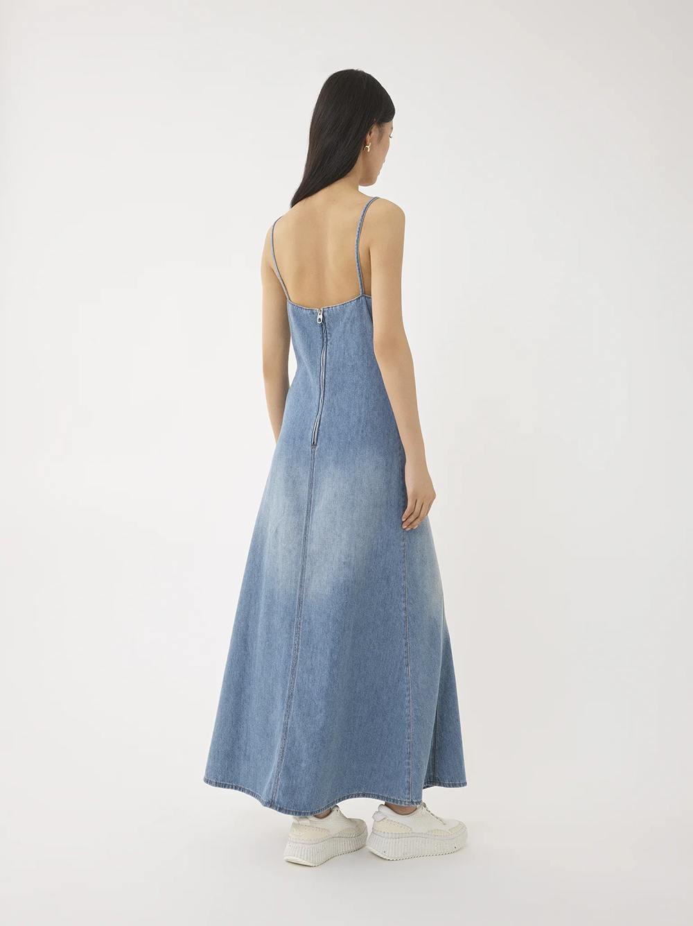 Chloè Dresses Blue CHC24SDR01152470 (Chloé / ワンピース・ドレス・オールインワン ) | Chloé (クロエ)(2)