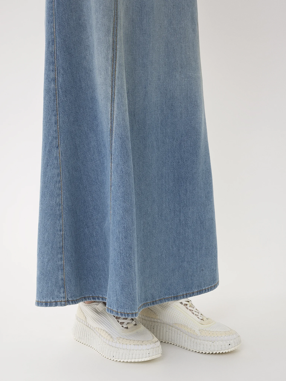 Chloè Dresses Blue CHC24SDR01152470 (Chloé / ワンピース・ドレス・オールインワン ) | Chloé (クロエ)(5)