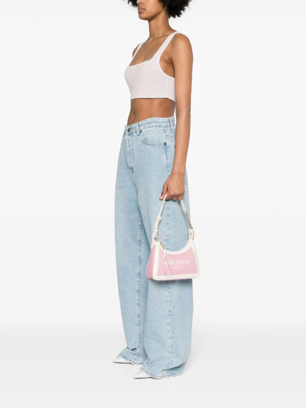 Balmain Bags.. Pink CN0BT743TCDYO32 (Balmain / ハンドバッグ・ショルダーバッグ ) | Balmain (バルマン)(1)