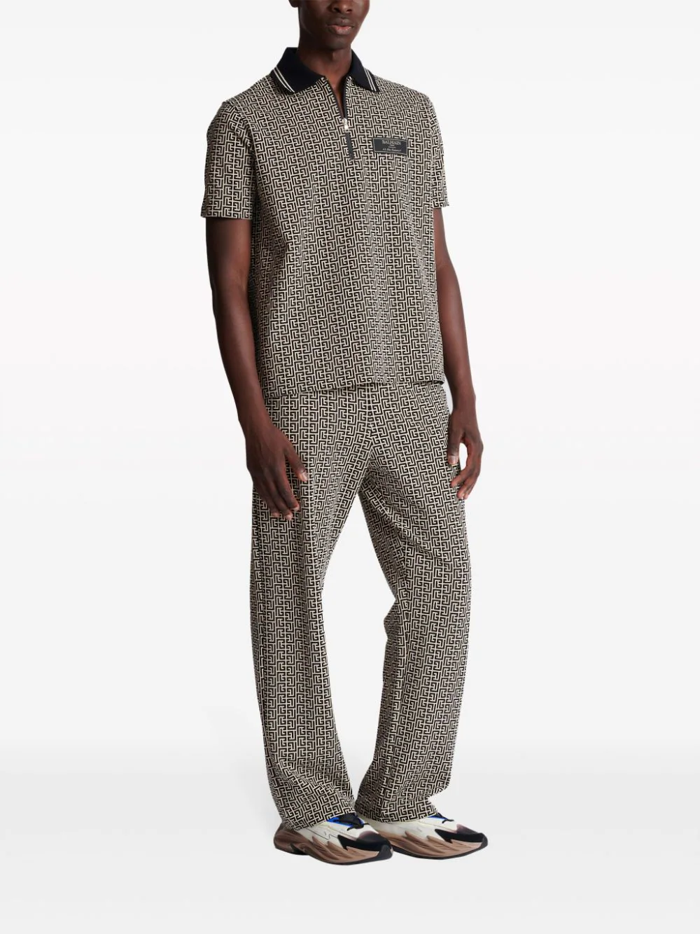 Balmain T-shirts and Polos Black CH1GC027JC97GFE (Balmain / ポロシャツ ) | Balmain (バルマン)(1)