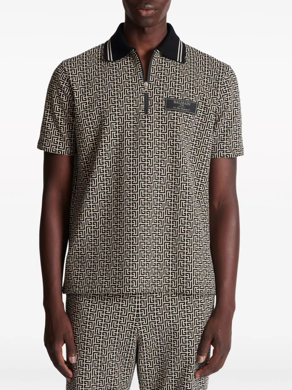 Balmain T-shirts and Polos Black CH1GC027JC97GFE (Balmain / ポロシャツ ) | Balmain (バルマン)(4)