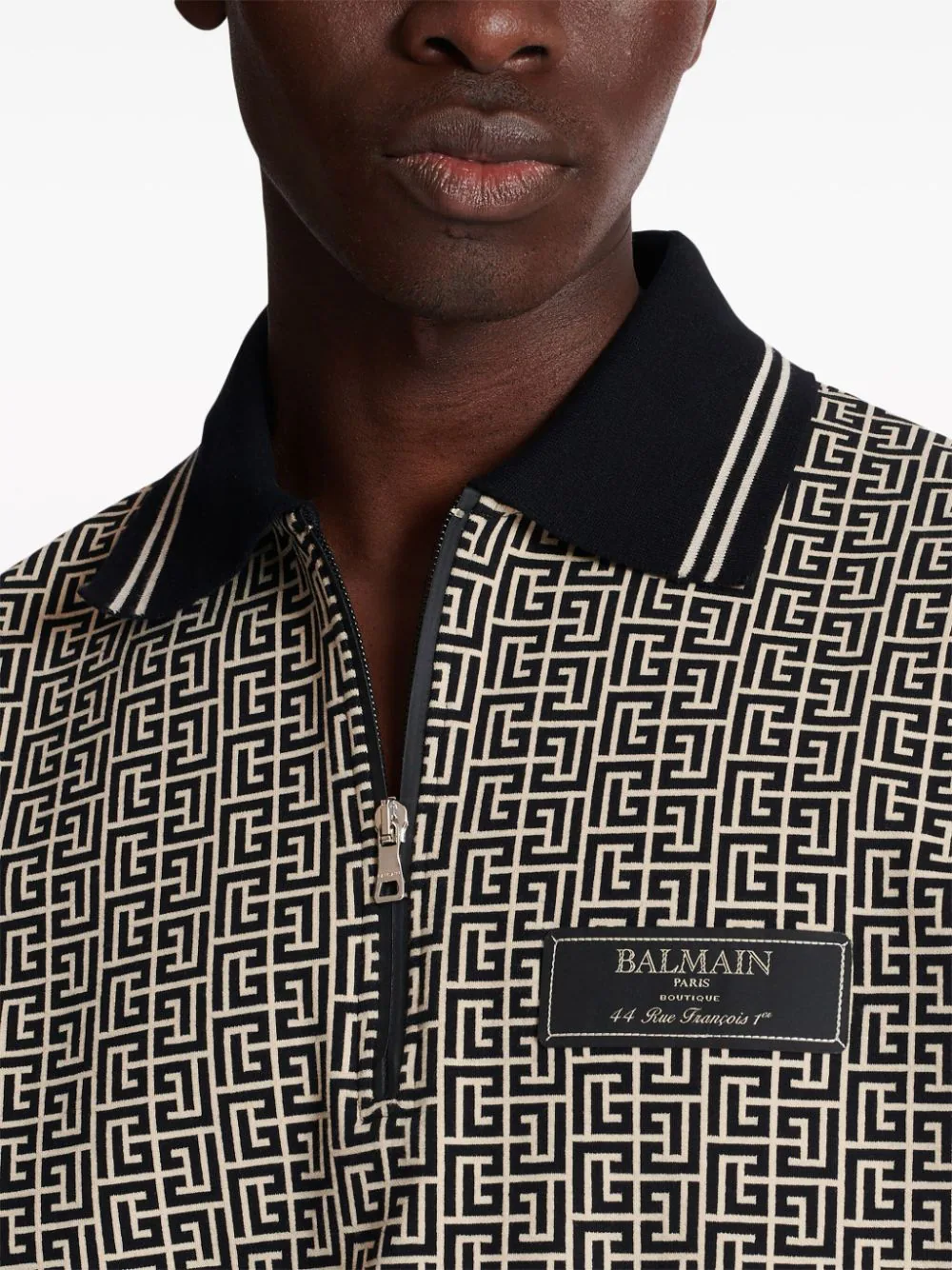 Balmain T-shirts and Polos Black CH1GC027JC97GFE (Balmain / ポロシャツ ) | Balmain (バルマン)(5)