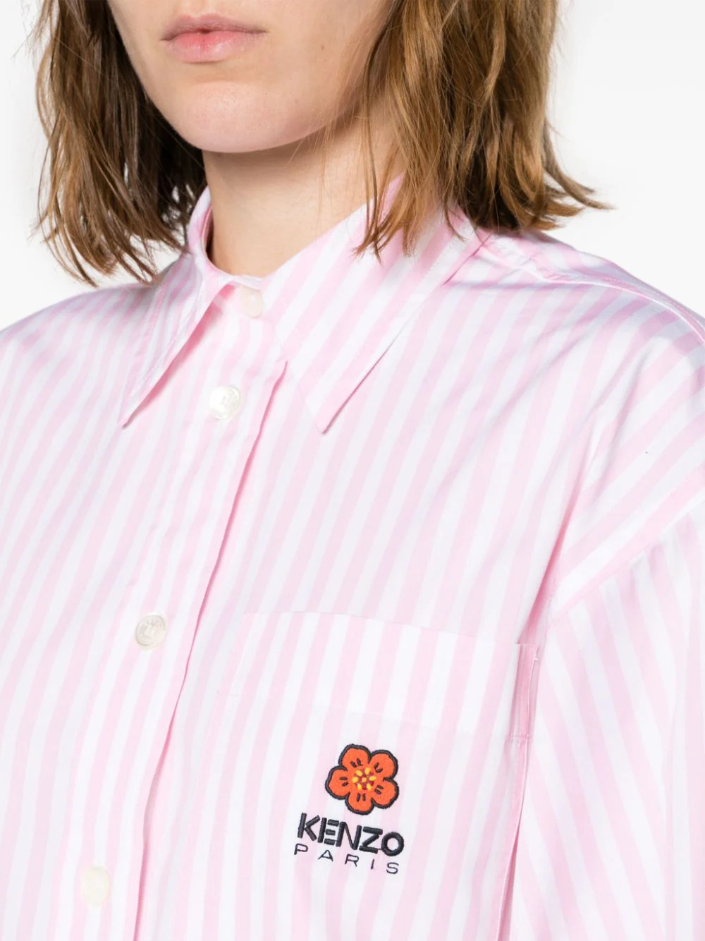 Kenzo Shirts Pink FE52CH0919LM34 (KENZO / シャツ・ブラウス ) | KENZO (ケンゾー)(4)