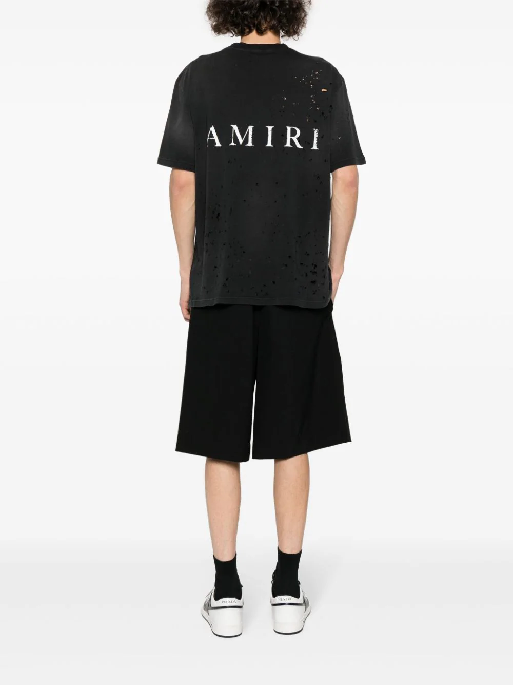 Amiri T-shirts and Polos Black AMJYTE1029001 (AMIRI / Tシャツ・カットソー ) | AMIRI (アミリ)(1)