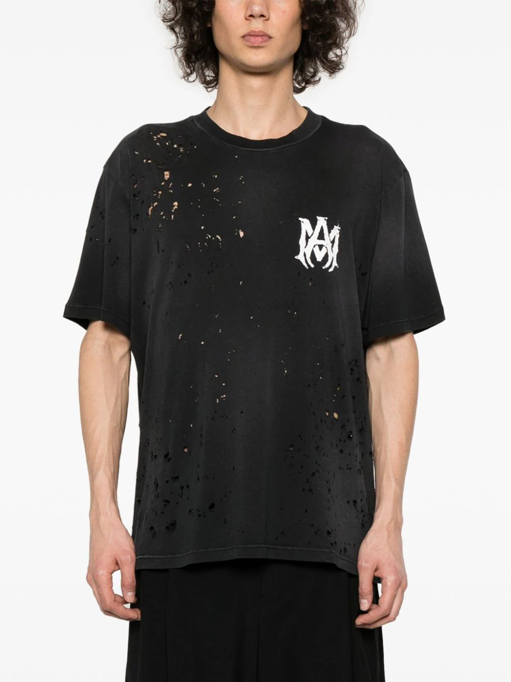 Amiri T-shirts and Polos Black AMJYTE1029001 (AMIRI / Tシャツ・カットソー ) | AMIRI (アミリ)(2)