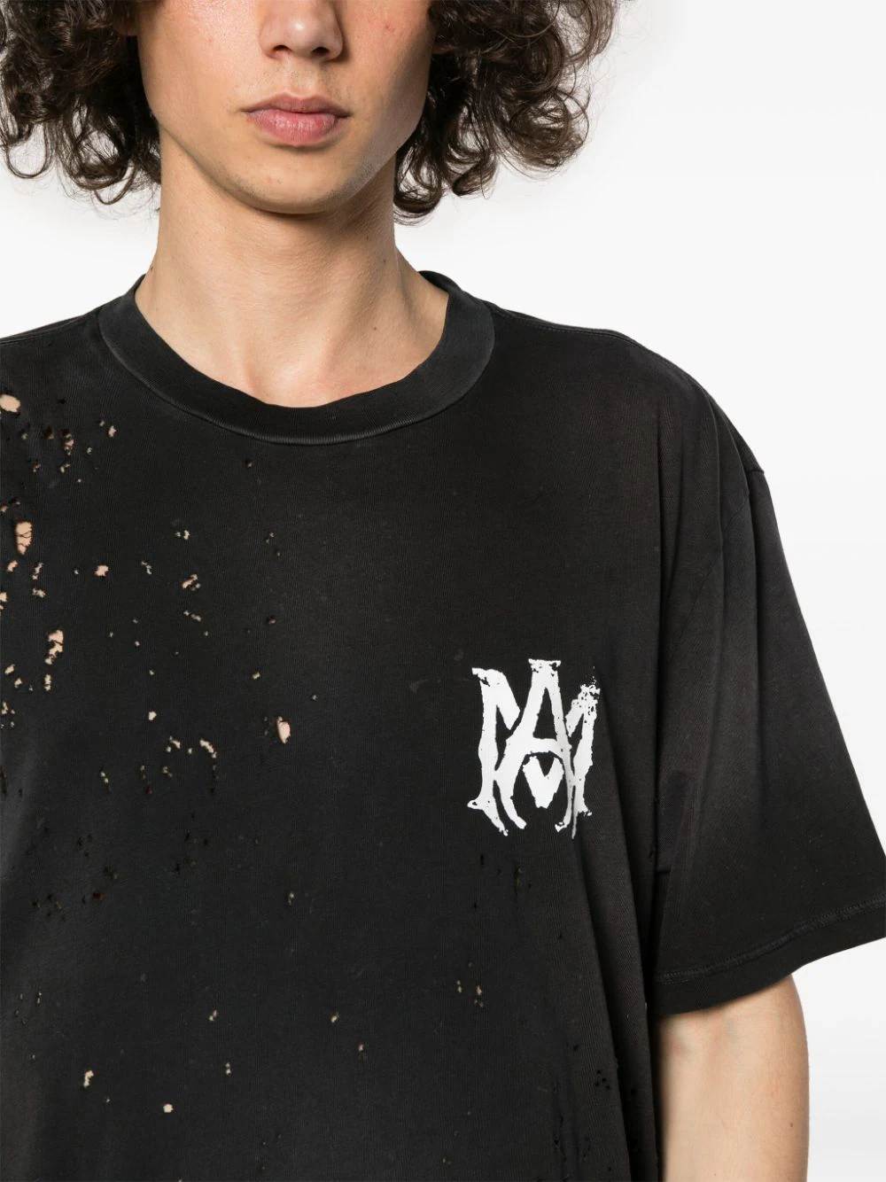 Amiri T-shirts and Polos Black AMJYTE1029001 (AMIRI / Tシャツ・カットソー ) | AMIRI (アミリ)(3)