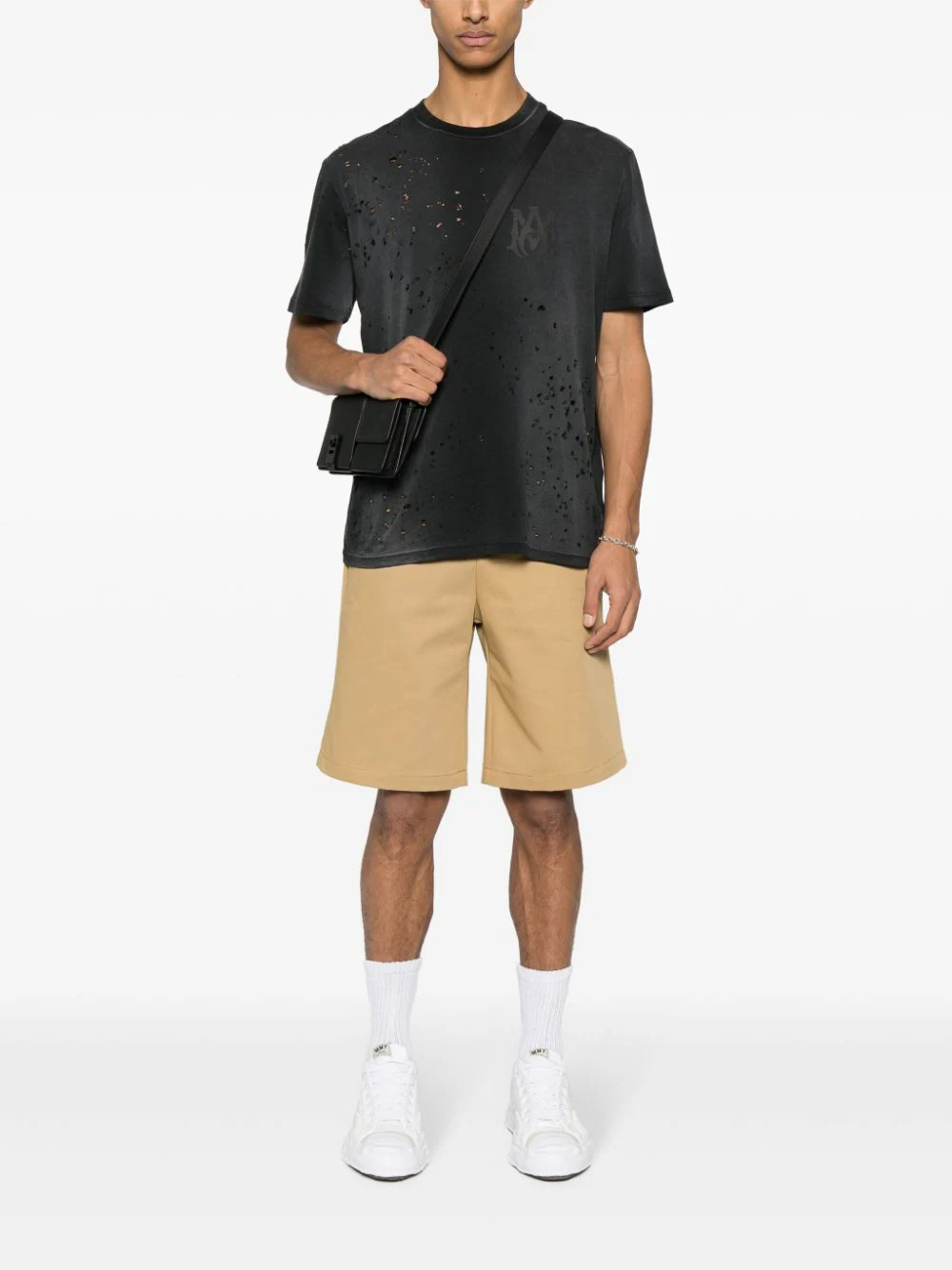 Amiri T-shirts and Polos Black AMJYTE1002051 (AMIRI / Tシャツ・カットソー ) | AMIRI (アミリ)(1)