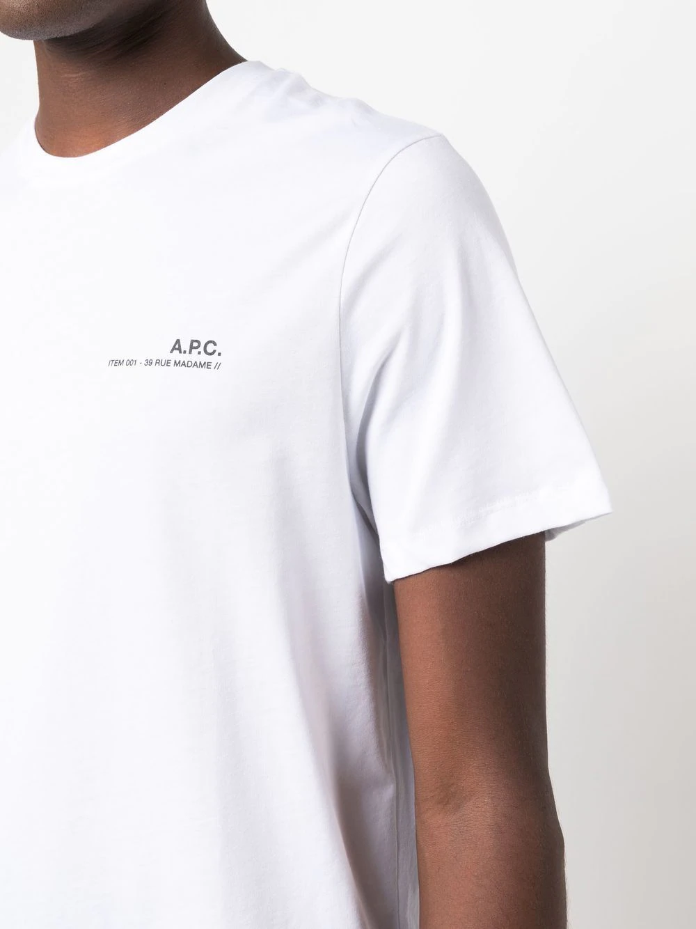 A.P.C. T-shirts and Polos White COFBTH26904AAB (A.P.C. / Tシャツ・カットソー ) | A.P.C. (アーペーセー)(4)