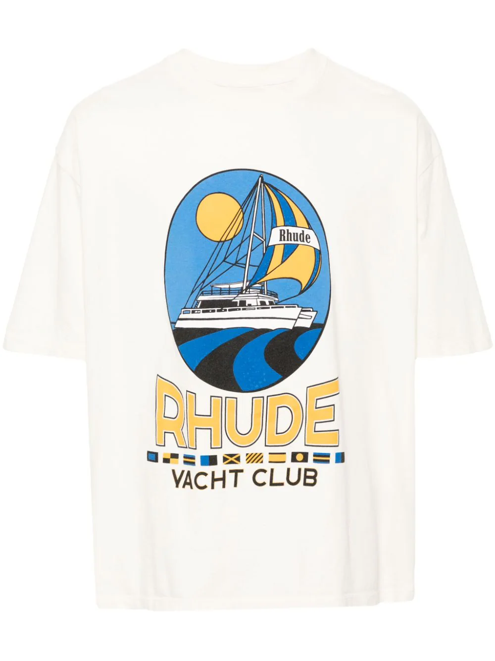Rhude T-shirts and Polos White RHSS24TT20012611VTGWHITE (RHUDE / Tシャツ・カットソー ) | RHUDE (ルード)
