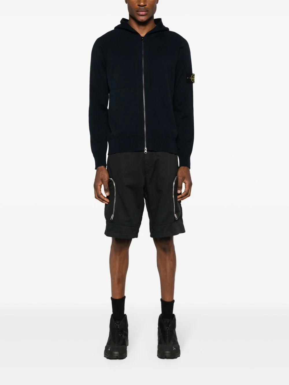 Stone Island Sweaters Blue 8015547B2V0020 (STONE ISLAND / ニット・セーター・カーディガン ) | STONE ISLAND (ストーンアイランド)(1)