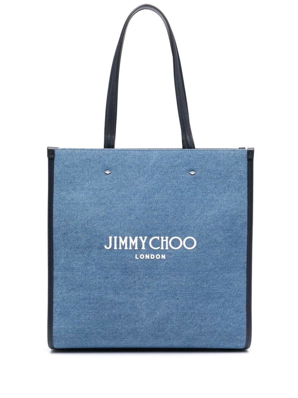 Jimmy Choo Bags.. Blue NSTOTEMLYFDENIM (JIMMY CHOO / トートバッグ ) | JIMMY CHOO (ジミー チュウ)