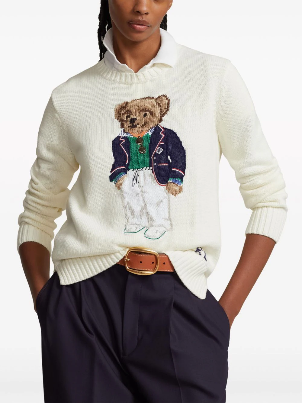 Polo Ralph Lauren Sweaters White 211924417001 (Polo Ralph Lauren / ニット・セーター・カーディガン ) | Polo Ralph Lauren (ポロ ラルフ ローレン)(2)