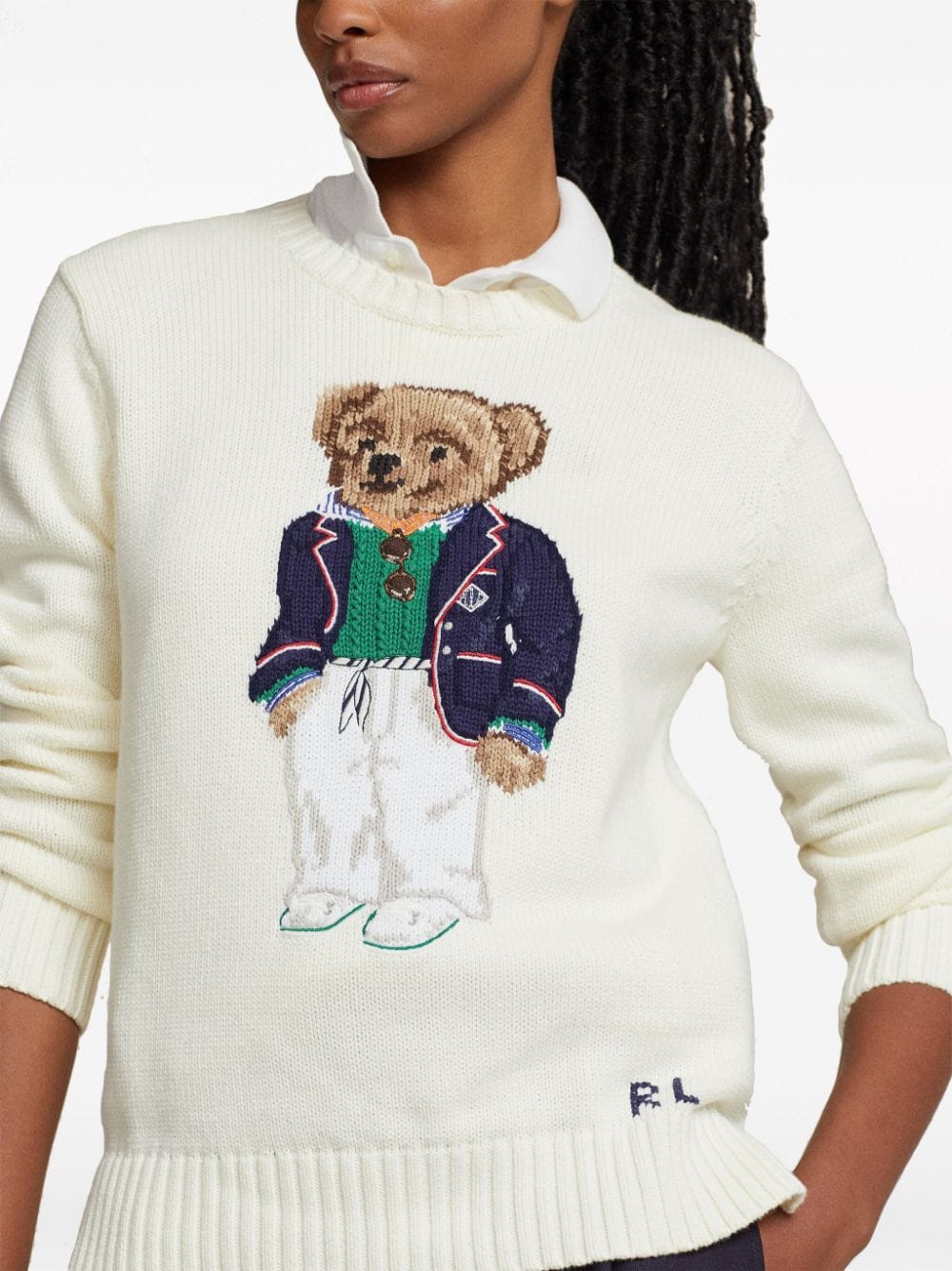 Polo Ralph Lauren Sweaters White 211924417001 (Polo Ralph Lauren / ニット・セーター・カーディガン ) | Polo Ralph Lauren (ポロ ラルフ ローレン)(4)