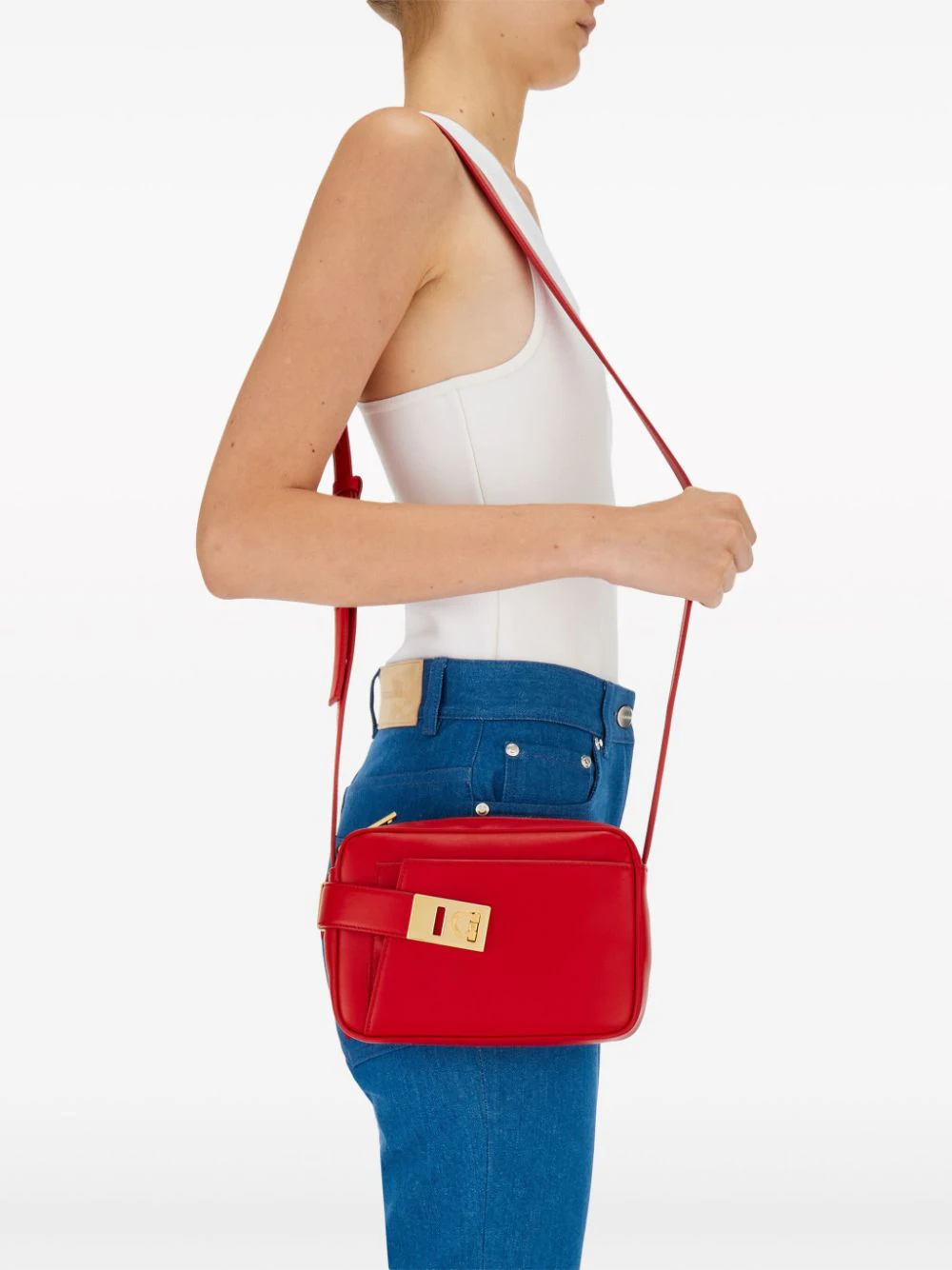 Ferragamo Bags.. Red 769548RED (FERRAGAMO / クラッチバッグ・ポーチ ) | FERRAGAMO (フェラガモ)(1)