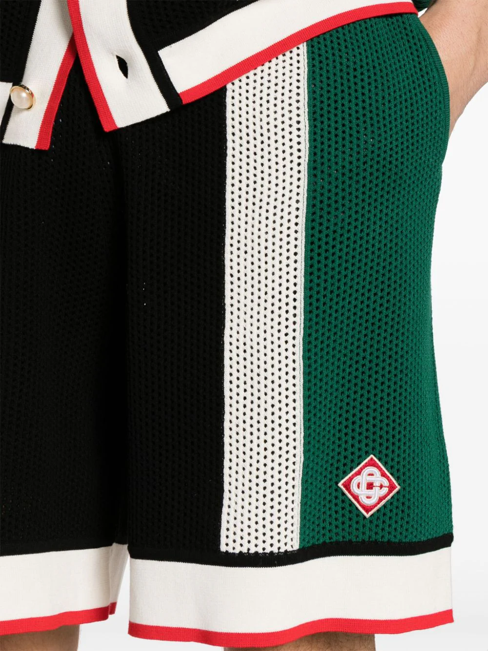 Casablanca Shorts Green MS24KW65301 (Casablanca / ショートパンツ ) | Casablanca (カサブランカ)(4)