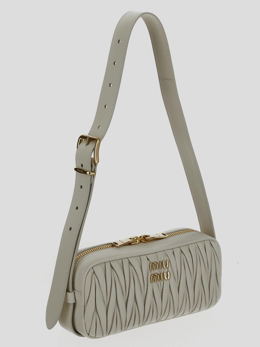 Miu Miu Bags.. White 5BC158N88F0009 (MIU MIU / ハンドバッグ・ショルダーバッグ ) | MIU MIU (ミュウミュウ)(1)