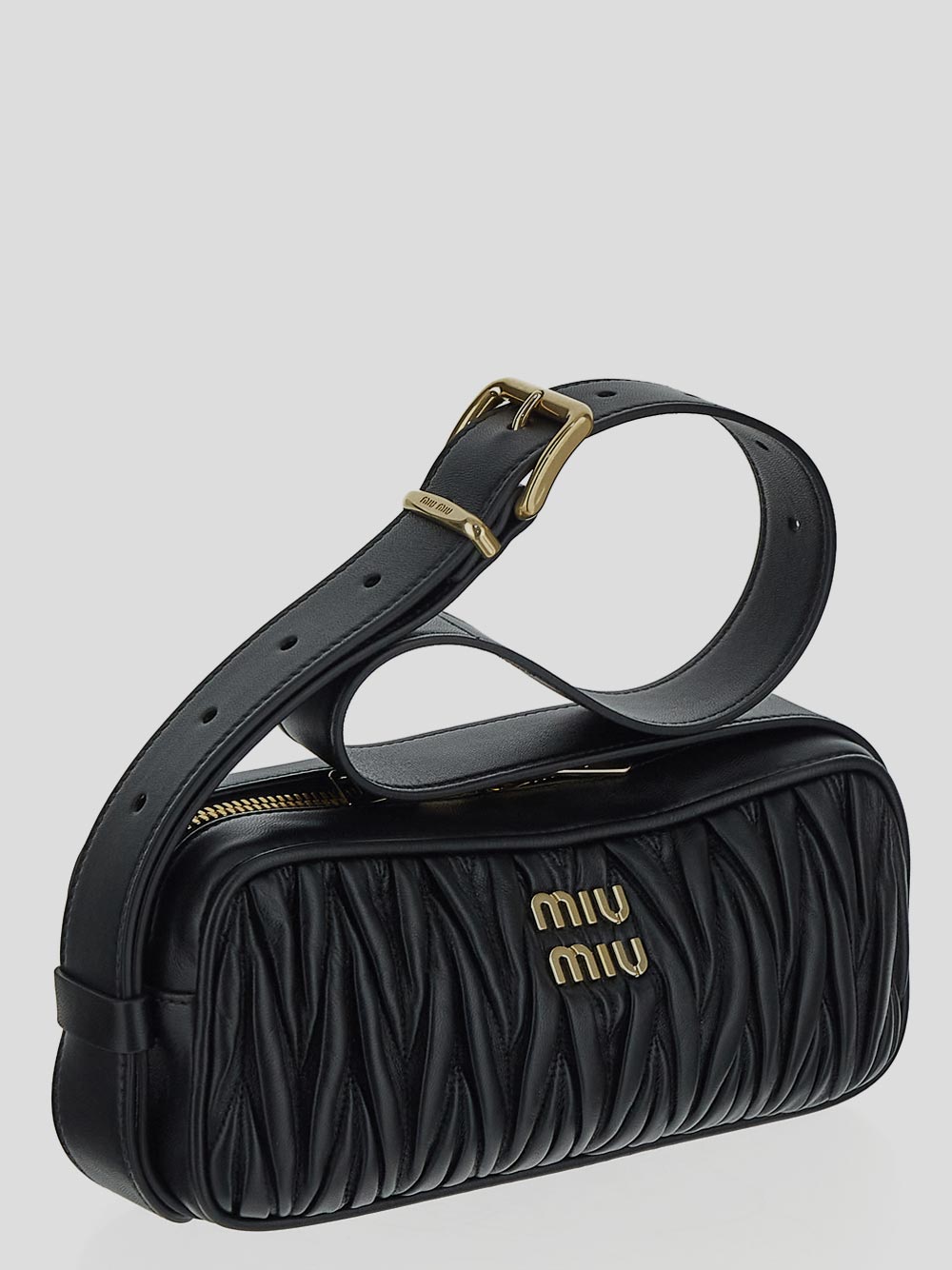 Miu Miu Bags.. Black 5BC158N88F0002 (MIU MIU / ハンドバッグ・ショルダーバッグ ) | MIU MIU (ミュウミュウ)(1)