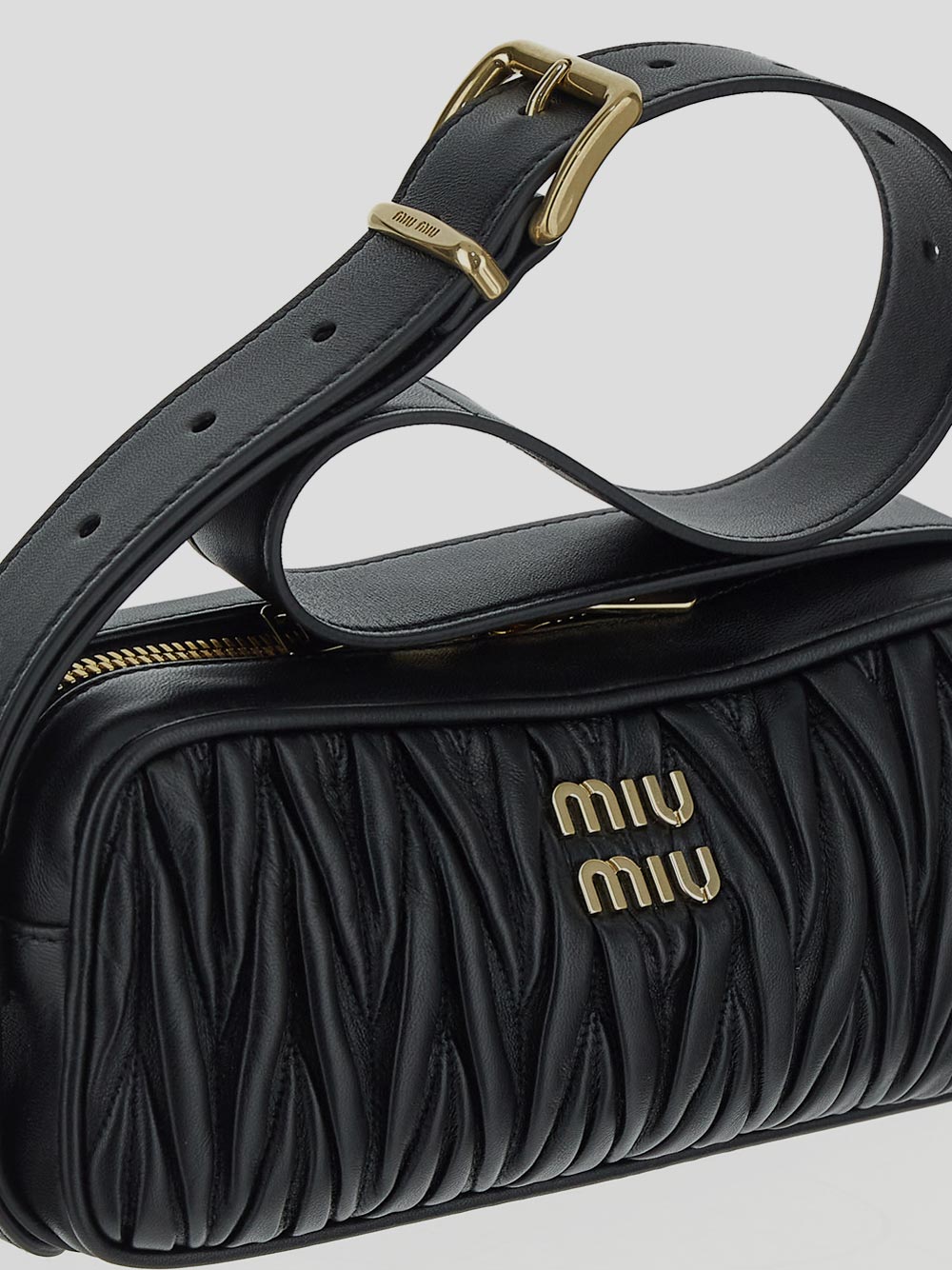Miu Miu Bags.. Black 5BC158N88F0002 (MIU MIU / ハンドバッグ・ショルダーバッグ ) | MIU MIU (ミュウミュウ)(3)