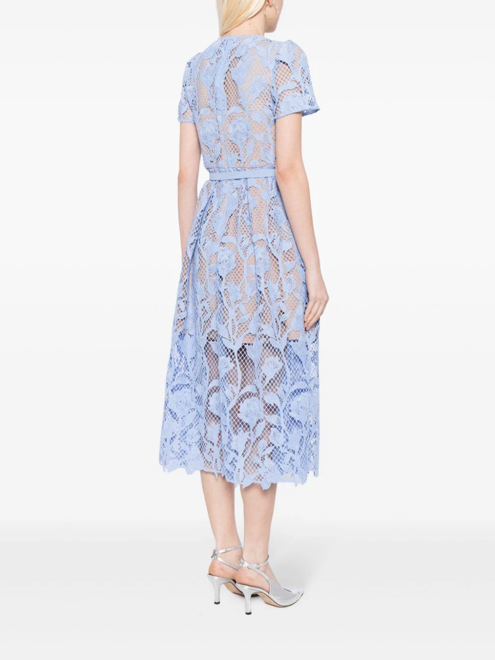 SELF PORTRAIT Dresses Blue SS24001MBLBLUE (self-portrait / ワンピース・ドレス・オールインワン ) | self-portrait (セルフ・ポートレイト)(3)