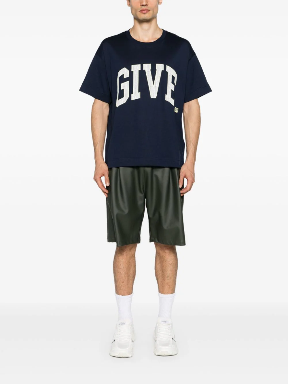 Givenchy T-shirts and Polos Blue BM71JB3YMV420 (GIVENCHY / Tシャツ・カットソー ) | GIVENCHY (ジバンシィ)(1)