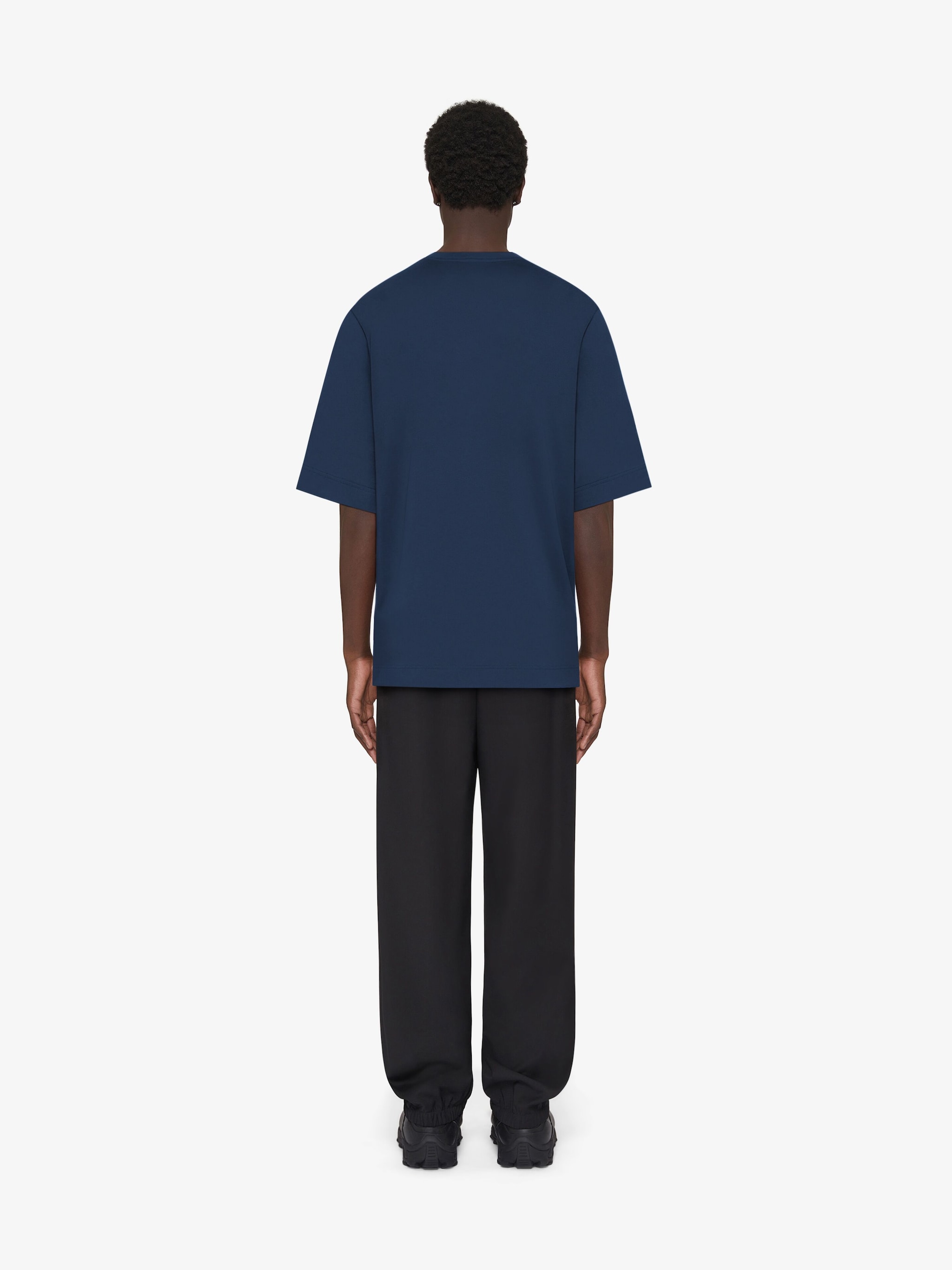 Givenchy T-shirts and Polos Blue BM712H3YMV420 (GIVENCHY / Tシャツ・カットソー ) | GIVENCHY (ジバンシィ)(2)