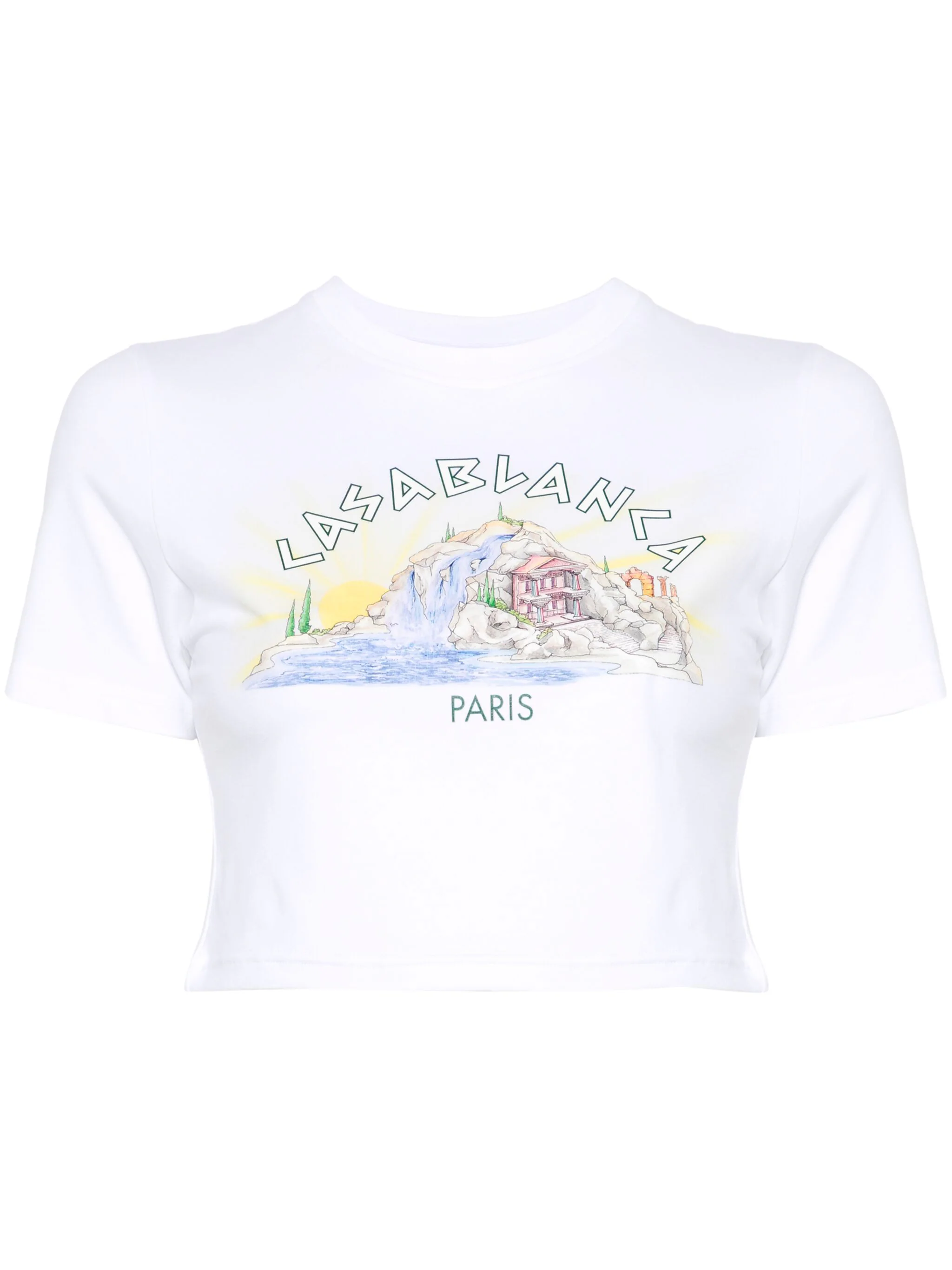 Casablanca T-shirts and Polos White WF24JTS00901 (Casablanca / Tシャツ・カットソー ) | Casablanca (カサブランカ)