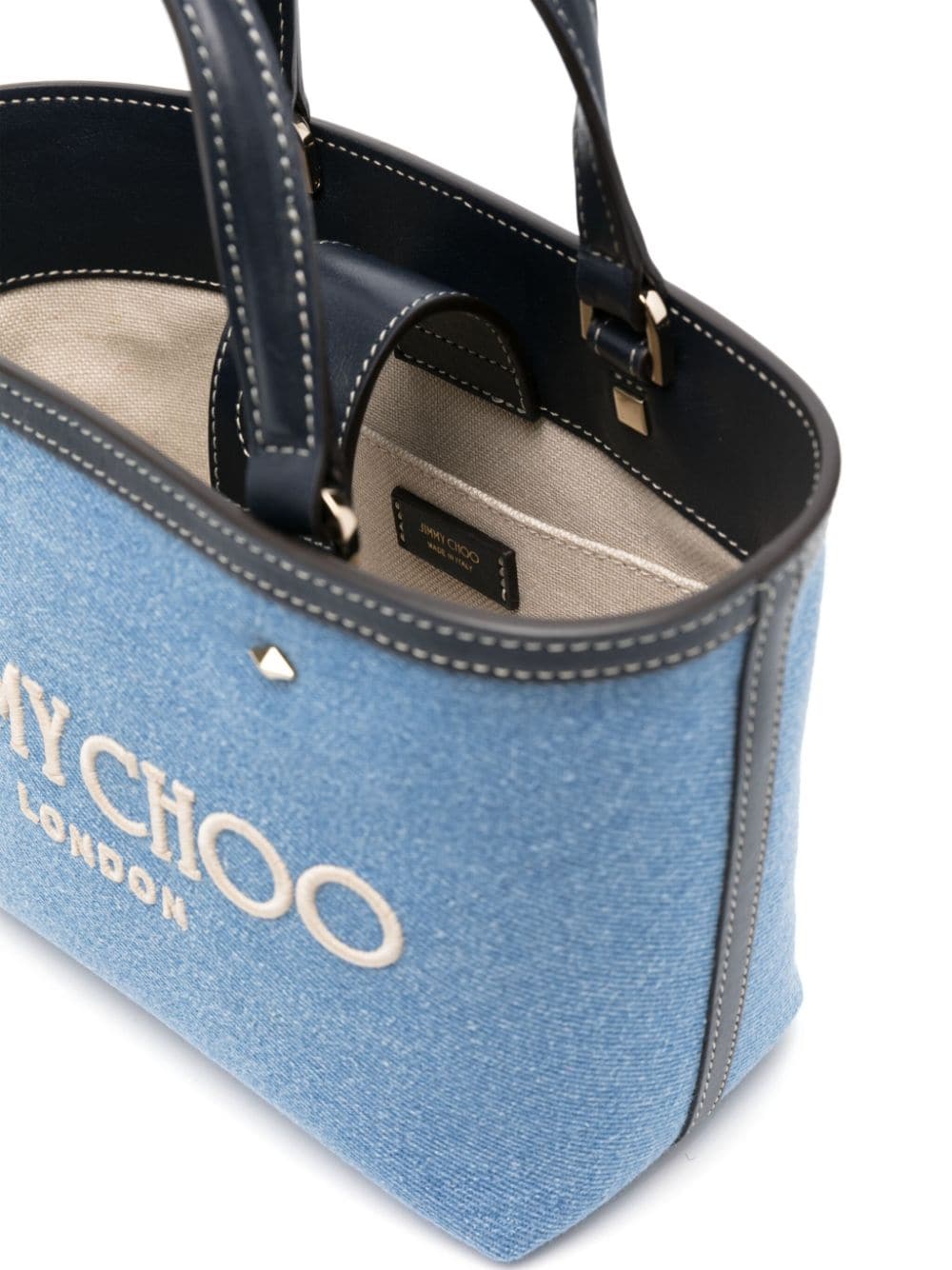 Jimmy Choo Bags.. Blue MINIMARLIAKZDENIM (JIMMY CHOO / トートバッグ ) | JIMMY CHOO (ジミー チュウ)(4)