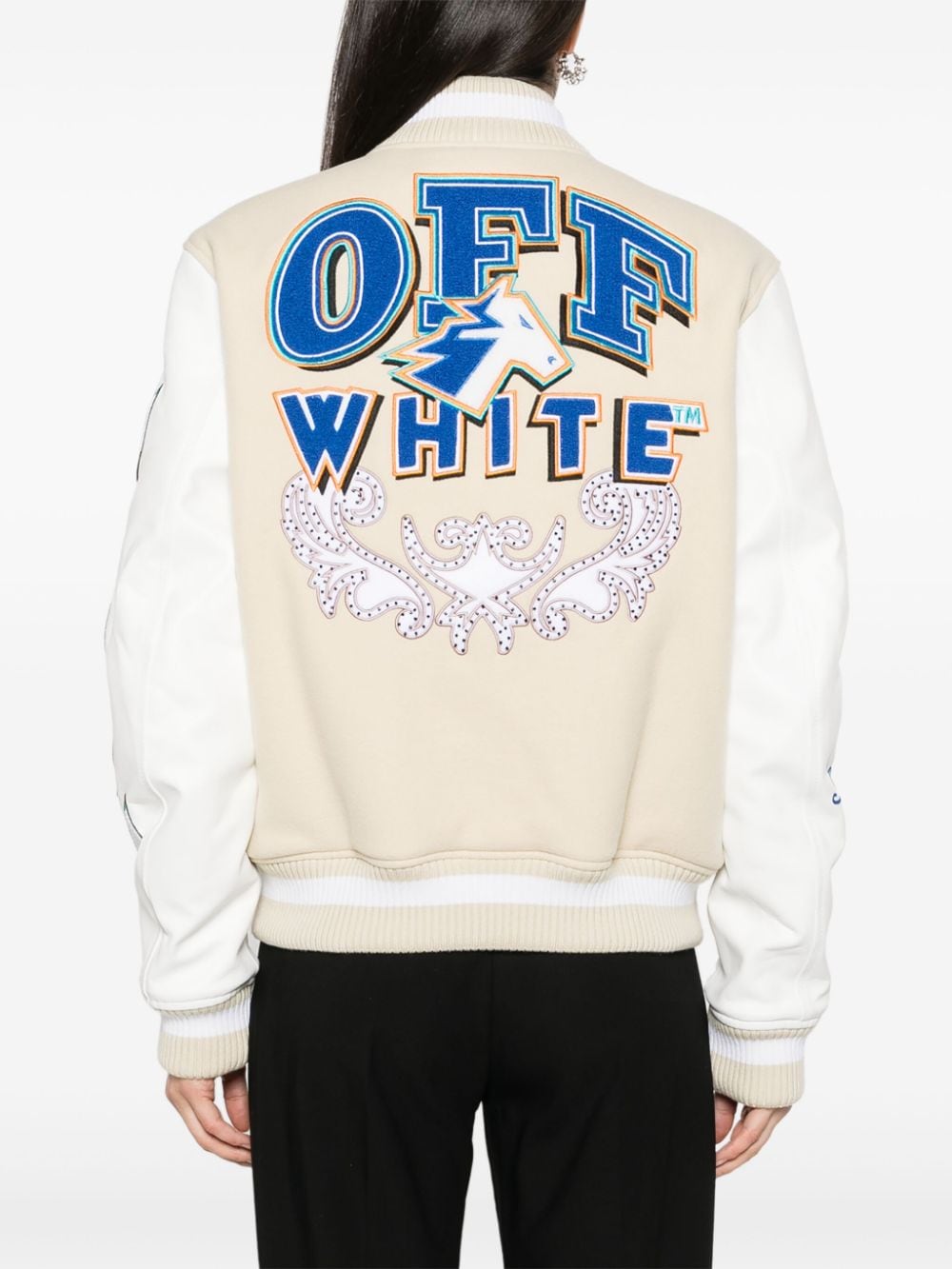 Off-White Dresses OWEK006S24FAB0010301 (Off-White / カジュアルジャケット ) | Off-White (オフホワイト)(5)