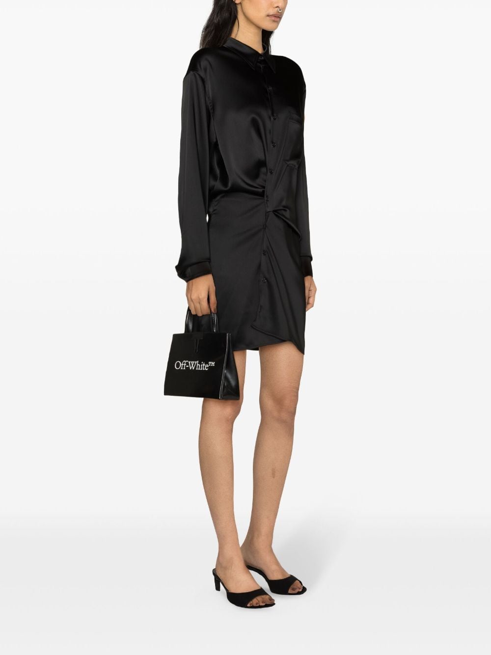 Off-White Dresses Black OWDB415S24FAB0011010 (Off-White / ワンピース・ドレス・オールインワン ) | Off-White (オフホワイト)(1)