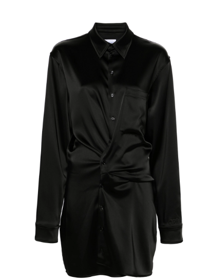 Off-White Dresses Black OWDB415S24FAB0011010 (Off-White / ワンピース・ドレス・オールインワン ) | Off-White (オフホワイト)(4)