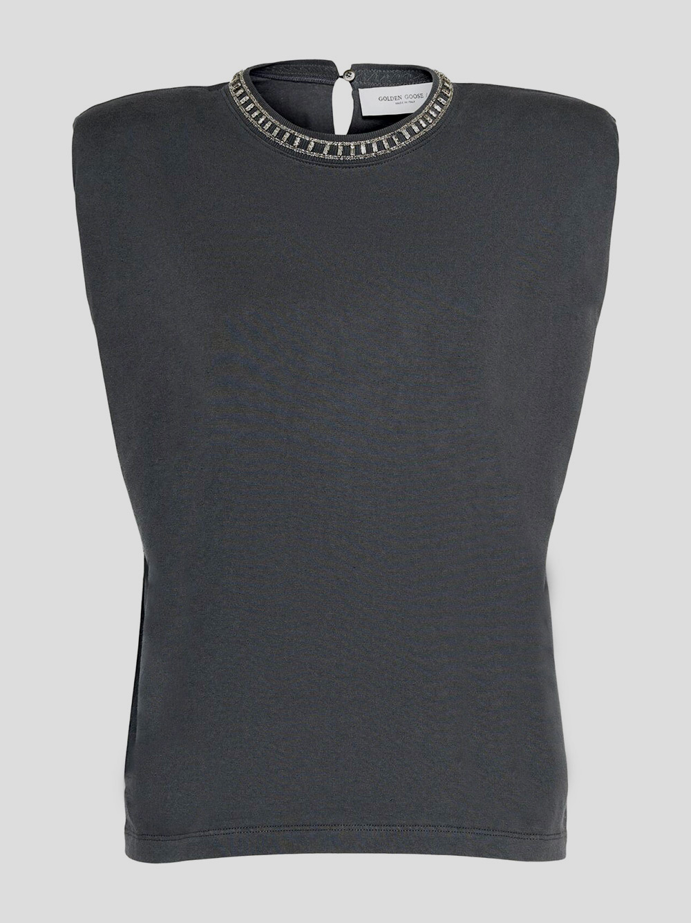 Golden Goose T-shirts and Polos Grey GWP01789P00163060318 (Golden Goose / タンクトップ・キャミソール ) | Golden Goose (ゴールデングース)