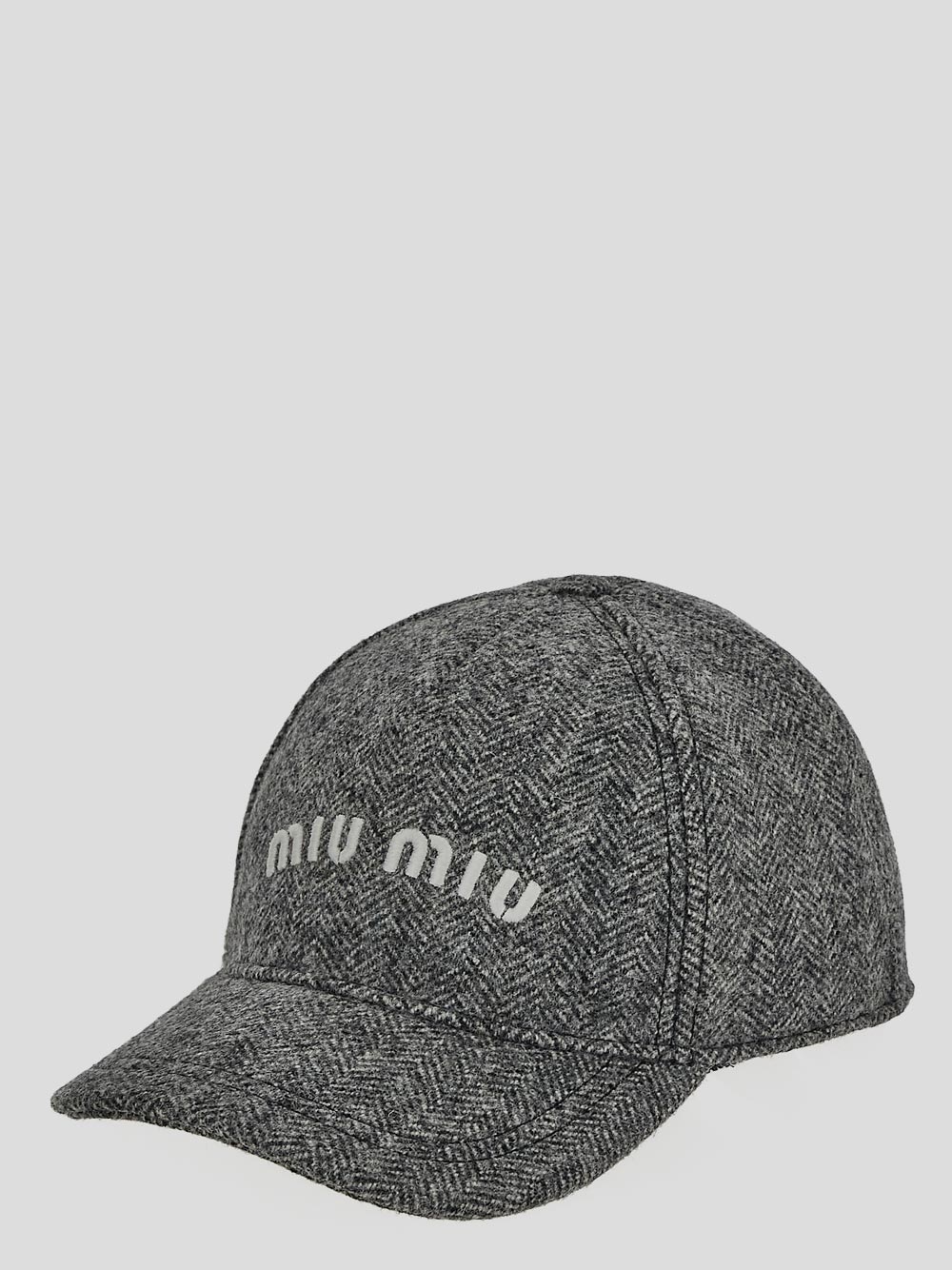 Miu Miu Hats Black 5HC1792CSIF0002 (MIU MIU / 帽子 ) | MIU MIU (ミュウミュウ)(1)
