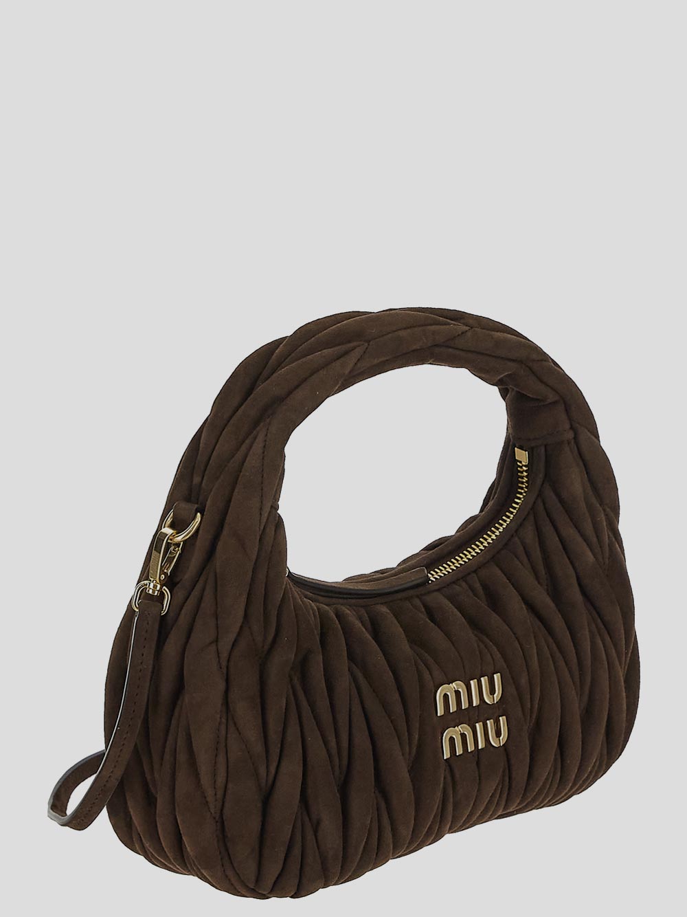 Miu Miu Bags.. Brown 5BC125VOOY2B7OF0003 (MIU MIU / ハンドバッグ・ショルダーバッグ ) | MIU MIU (ミュウミュウ)(1)