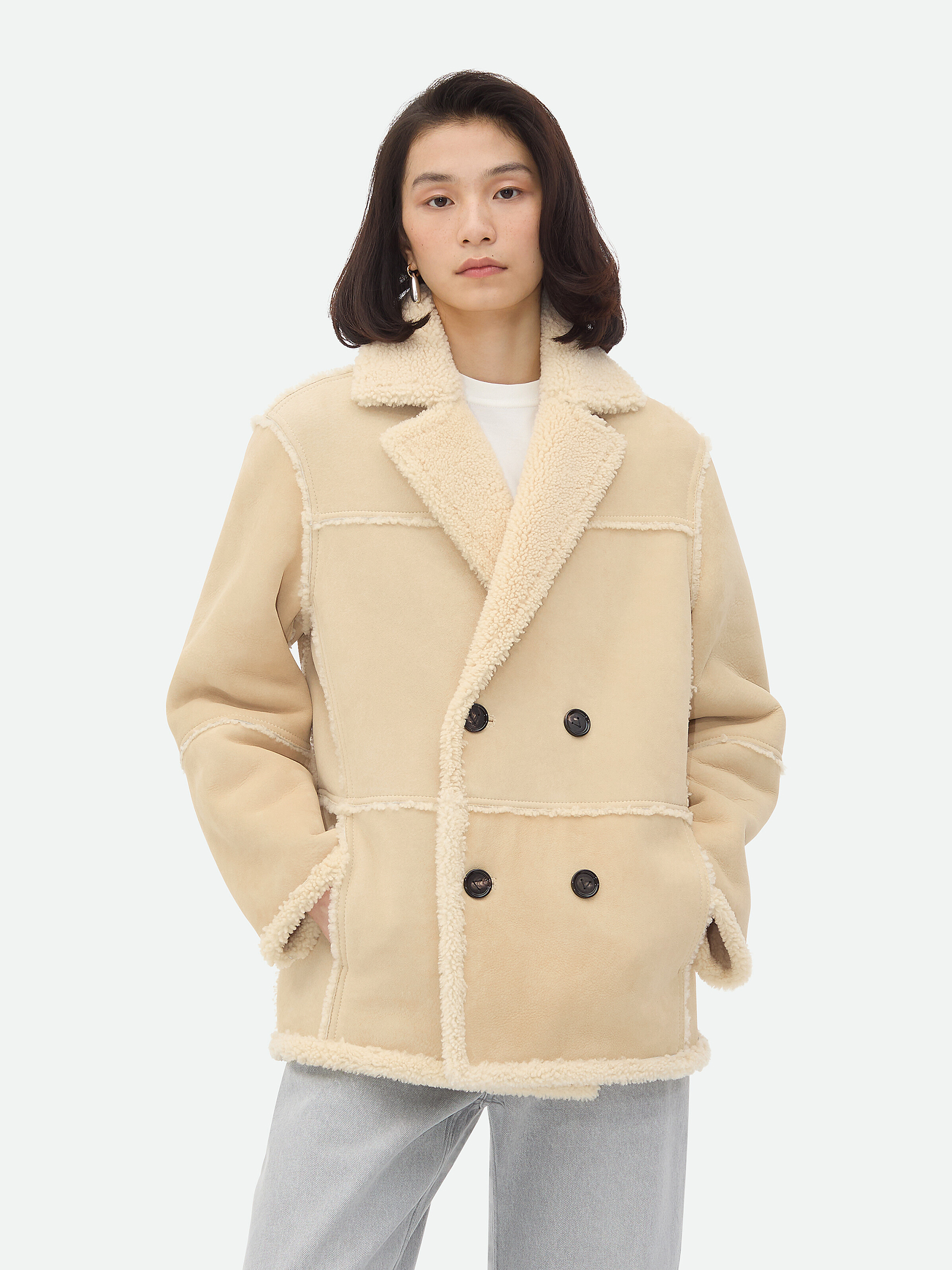 Bottega Veneta Coats Beige 804079V32L09713 (Bottega Veneta / コート・ダウン ) | Bottega Veneta (ボッテガ・ヴェネタ)