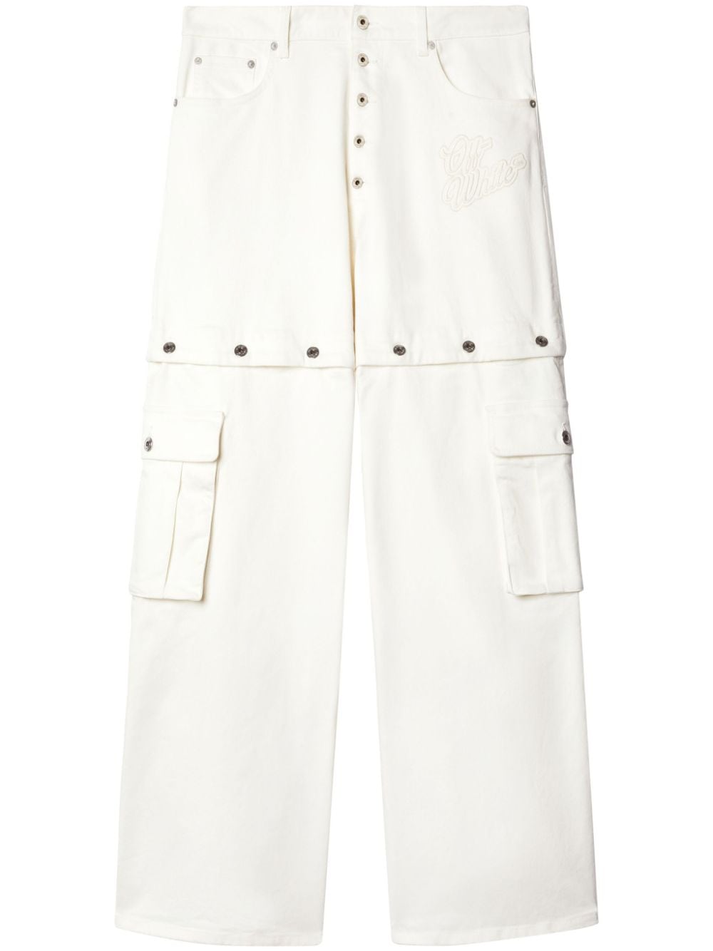 Off-White Jeans White OMYA183S24DEN0010202 (Off-White / ジーンズ ) | Off-White (オフホワイト)