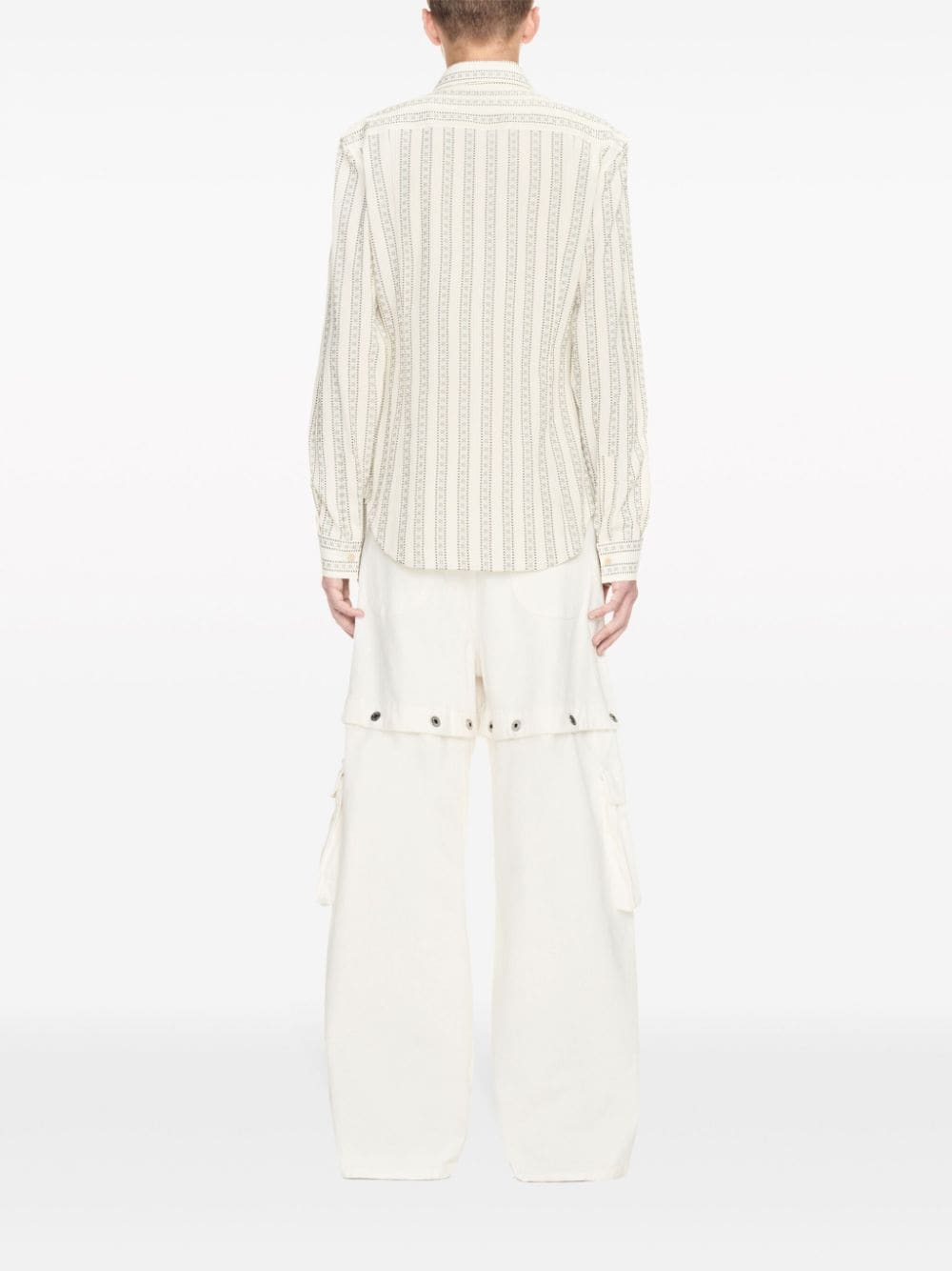 Off-White Jeans White OMYA183S24DEN0010202 (Off-White / ジーンズ ) | Off-White (オフホワイト)(3)
